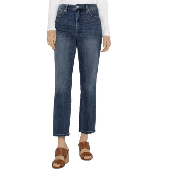 ๐๐ฑโ LIVERPOOL Liv Non-Skinny Skinny High Rise Eco Denim Jeans | Sz 18W - Picture 3 of 6